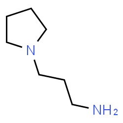 ChemSpider 2D Image | 3-Pyrrolidinopropylamine | C7H16N2