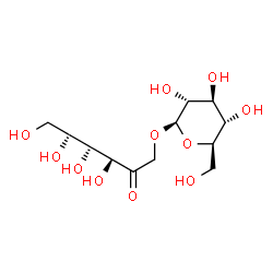 ChemSpider 2D Image | 1-O-beta-D-Glucopyranosyl-D-fructose | C12H22O11
