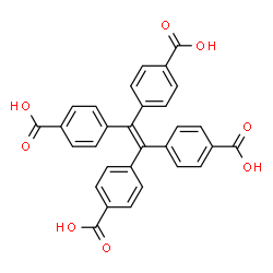 ChemSpider 2D Image | 4,4',4'',4'''-(1,1,2,2-Ethenetetrayl)tetrabenzoic acid | C30H20O8