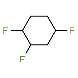 ChemSpider 2D Image | 1,2,4-Trifluorocyclohexane | C6H9F3
