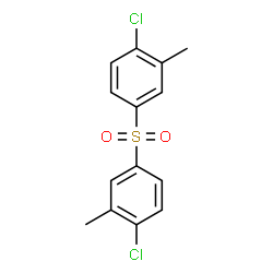 ChemSpider 2D Image | 1,1'-Sulfonylbis(4-chloro-3-methylbenzene) | C14H12Cl2O2S
