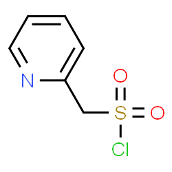 ChemSpider 2D Image | 2-Pyridinylmethanesulfonyl chloride | C6H6ClNO2S