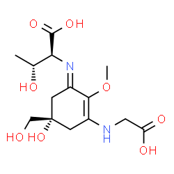 ChemSpider 2D Image | Porphyra 334 | C14H22N2O8