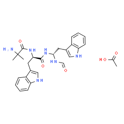 ChemSpider 2D Image | MACIMORELIN ACETATE | C28H34N6O5