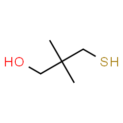 ChemSpider 2D Image | 2,2-Dimethyl-3-sulfanyl-1-propanol | C5H12OS
