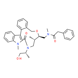 ChemSpider 2D Image | LSM-11591 | C34H39N3O4