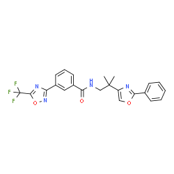 ChemSpider 2D Image | TMP-195 | C23H19F3N4O3