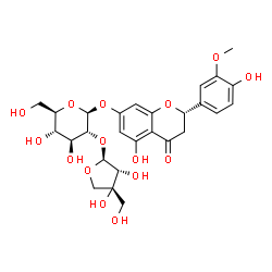 ChemSpider 2D Image | Viscumneoside III | C27H32O15