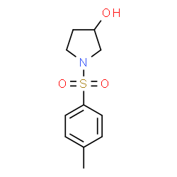 ChemSpider 2D Image | 1-[(4-Methylphenyl)sulfonyl]-3-pyrrolidinol | C11H15NO3S