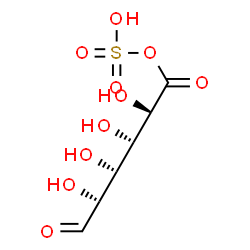ChemSpider 2D Image | 1-(Sulfooxy)-L-ido-hexodialdose | C6H10O10S
