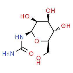 ChemSpider 2D Image | N-Carbamoyl-beta-D-mannopyranosylamine | C7H14N2O6