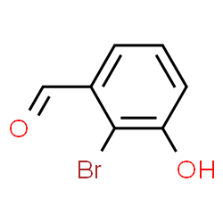 ChemSpider 2D Image | 2-Bromo-3-hydroxybenzaldehyde | C7H5BrO2