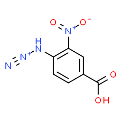 ChemSpider 2D Image | 3-(4-Carboxy-2-nitrophenyl)-1-triazyn-2-ium | C7H5N4O4