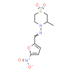 ChemSpider 2D Image | Nifurtimox | C10H13N3O5S