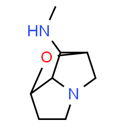 ChemSpider 2D Image | N-Methyl-2-oxa-6-azatricyclo[4.2.1.0~3,7~]nonan-8-amine | C8H14N2O