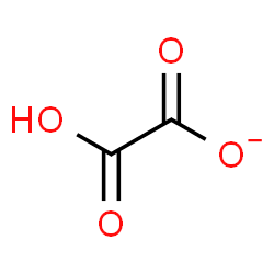ChemSpider 2D Image | Hydrogen oxalate | C2HO4