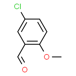ChemSpider 2D Image | 5-chloro-2-methoxybenzaldehyde | C8H7ClO2