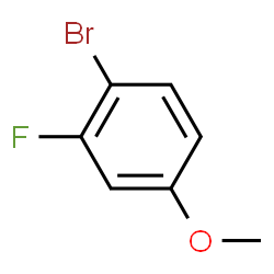 ChemSpider 2D Image | 4-Bromo-3-fluoroanisole | C7H6BrFO