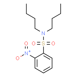 ChemSpider 2D Image | N,N-Dibutyl-2-nitrobenzenesulfonamide | C14H22N2O4S