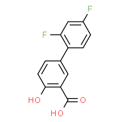 ChemSpider 2D Image | Diflunisal | C13H8F2O3