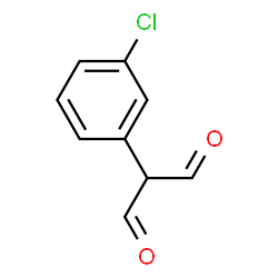 ChemSpider 2D Image | (3-Chlorophenyl)malonaldehyde | C9H7ClO2