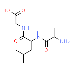 ChemSpider 2D Image | ala-leu-gly | C11H21N3O4