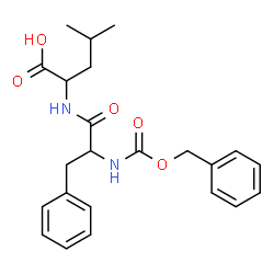 ChemSpider 2D Image | Z-Phe-Leu | C23H28N2O5