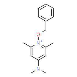 ChemSpider 2D Image | 1-(Benzyloxy)-4-(dimethylamino)-2,6-dimethylpyridinium | C16H21N2O