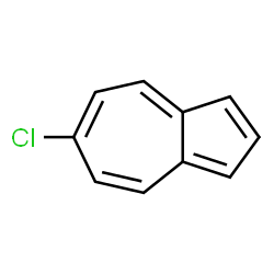 ChemSpider 2D Image | 6-Chloroazulene | C10H7Cl