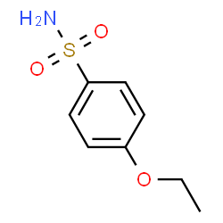 ChemSpider 2D Image | 4-Ethoxybenzenesulfonamide | C8H11NO3S