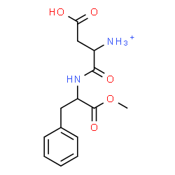 ChemSpider 2D Image | 3-Carboxy-1-[(1-methoxy-1-oxo-3-phenyl-2-propanyl)amino]-1-oxo-2-propanaminium | C14H19N2O5