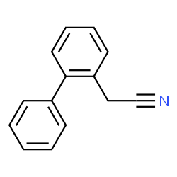 ChemSpider 2D Image | 2-Biphenylylacetonitrile | C14H11N