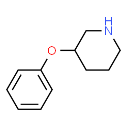 ChemSpider 2D Image | 3-Phenoxypiperidine | C11H15NO