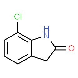 ChemSpider 2D Image | 7-Chloro-2-oxindole | C8H6ClNO