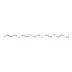 ChemSpider 2D Image | 3,9,12-Trioxa-6-thiahexadecan-1-ol | C12H26O4S