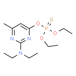 ChemSpider 2D Image | Pirimiphos-ethyl | C13H24N3O3PS