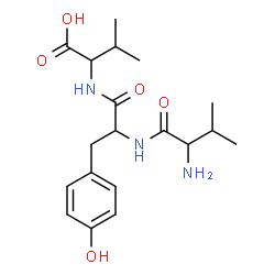 ChemSpider 2D Image | Valyltyrosylvaline | C19H29N3O5