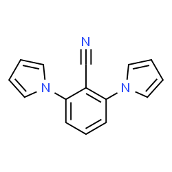 ChemSpider 2D Image | 2,6-Di(1H-pyrrol-1-yl)benzonitrile | C15H11N3