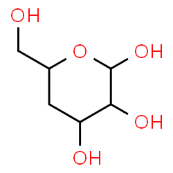 ChemSpider 2D Image | 4-Deoxyhexopyranose | C6H12O5