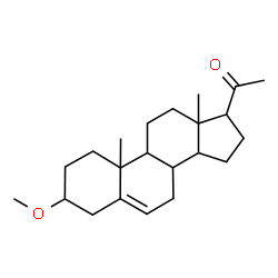 ChemSpider 2D Image | 3-Methoxypregn-5-en-20-one | C22H34O2