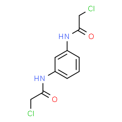 ChemSpider 2D Image | N,N'-1,3-Phenylenebis(2-chloroacetamide) | C10H10Cl2N2O2