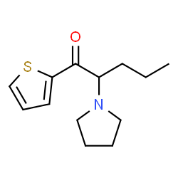 ChemSpider 2D Image | ?-pyrrolidinovalerothiophenone | C13H19NOS