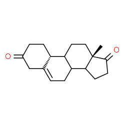 ChemSpider 2D Image | (8xi,9xi,14xi)-Estr-5-ene-3,17-dione | C18H24O2