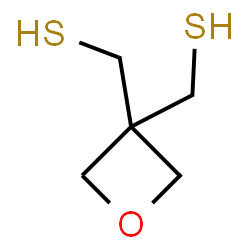 ChemSpider 2D Image | 3,3-Oxetanediyldimethanethiol | C5H10OS2