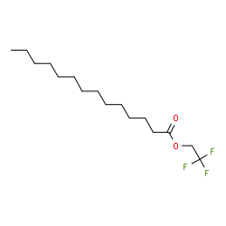 ChemSpider 2D Image | 2,2,2-Trifluoroethyl myristate | C16H29F3O2