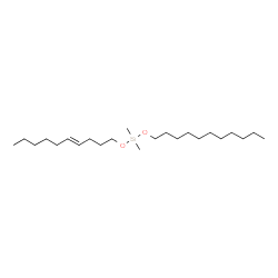 ChemSpider 2D Image | [(4E)-4-Decen-1-yloxy](dimethyl)(undecyloxy)silane | C23H48O2Si
