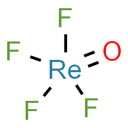 ChemSpider 2D Image | Tetrafluoro(oxo)rhenium | F4ORe