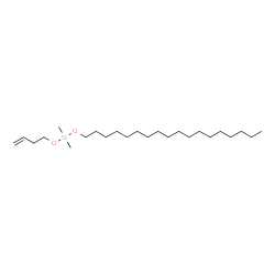 ChemSpider 2D Image | (3-Buten-1-yloxy)(dimethyl)(octadecyloxy)silane | C24H50O2Si
