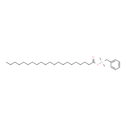 ChemSpider 2D Image | Benzyl(dimethyl)silyl henicosanoate | C30H54O2Si