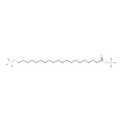ChemSpider 2D Image | Trimethylsilyl 20-[(trimethylsilyl)oxy]icosanoate | C26H56O3Si2